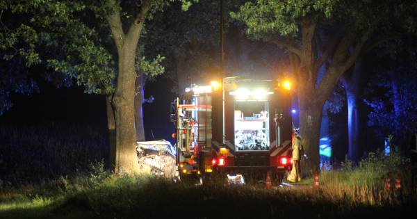 Dode en vier gewonden bij nachtelijk ongeval bij Markelo.