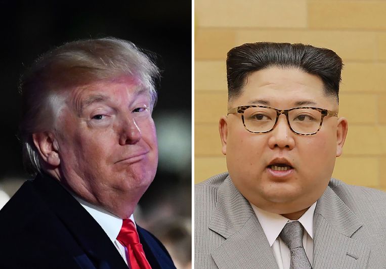 Donald Trump en Kim Jong-un