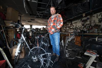 Auke Hertstein na de brand: Ik zie kansen, terugkijken heeft geen zin