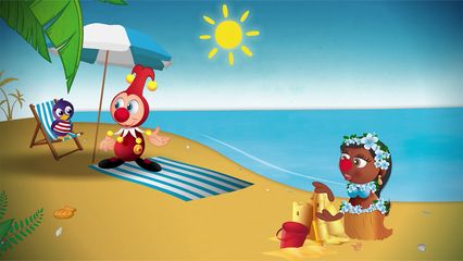 3. Spelen op het strand