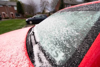 Guur weer op komst: week eindigt met hagel en natte sneeuw