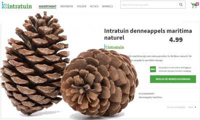 5 euro voor twee dennenappels bij Intratuin: ‘Kerst is onbetaalbaar grappig’