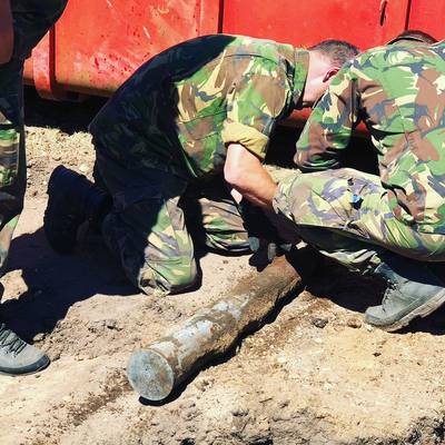 Britse granaat gevonden tijdens opbouw podium concert Guns N' Roses