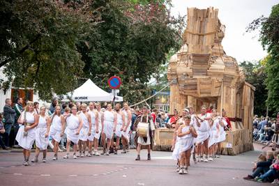 Stemmen via de app bij optocht in Goor