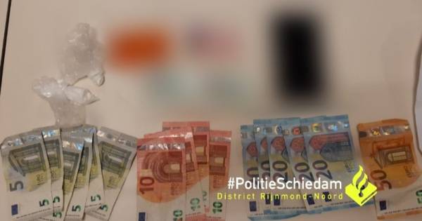 Drugsdealer scheurt weg voor politie, rent een kilometer, maar wordt toch gepakt .