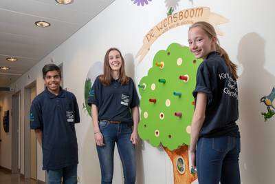 Kinderen op bres voor zieke kinderen