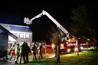 Geen gewonden bij schoorsteenbrand in woning Haps