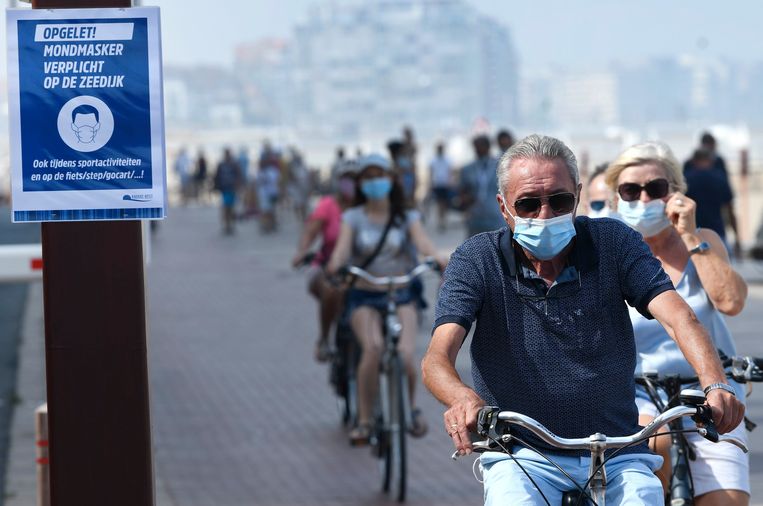 In Knokke-Heist is het momenteel al druk in de zone van Het Zoute. Elders valt de drukte voorlopig mee.