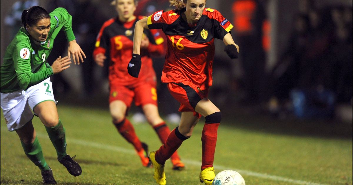 Belgische vrouwen groepsleider in kwalificaties EK voetbal ...