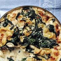Recept voor romige spinaziegratin