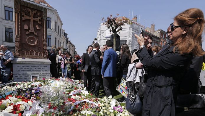 Manifestation A Bruxelles Pour La Reconnaissance Du Genocide Armenien Home 7sur7 Be