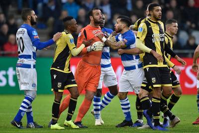 Gelderse clash tussen De Graafschap en Vitesse eindigt onbeslist