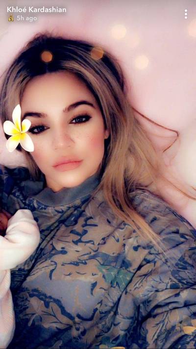 Khloé Kardashian deelt eerste beelden van dochtertje True