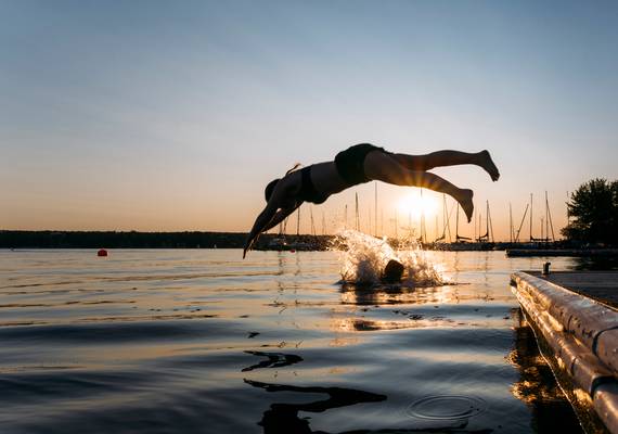 Verfrissende duik in natuurwater? Let hier dan écht even op