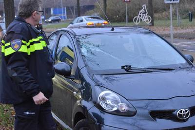 Fietser geschept op fietsoversteek in Breda