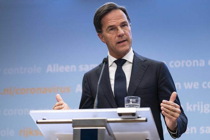 Rutte: 'Twee weken lockdown met avondklok in regio ...