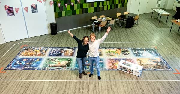 Na Anderhalf Jaar Is De Puzzel Van 40 000 Stukjes Af Amersfoort Ad Nl