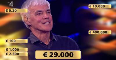 Peter Zagers uit Zundert wint bij Miljoenenjacht 29.000 euro, na afslaan bod van 184.000