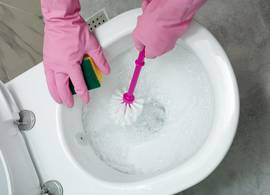 Waarom je je wc wil schoonmaken met ijsblokjes