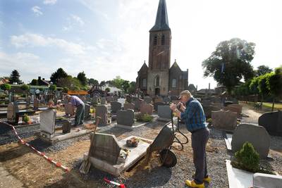 Graven in Beek liggen er weer piekfijn bij