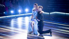 Ward & Yulia eindigen hun slowfox met een kus
