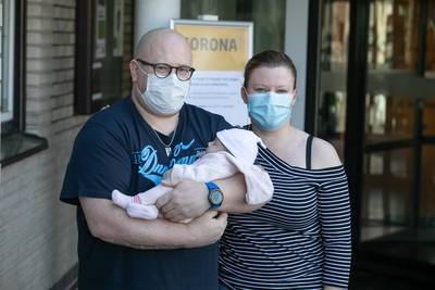 Zoë, la plus jeune patiente du coronavirus de Belgique, a pu quitter l’hôpital
