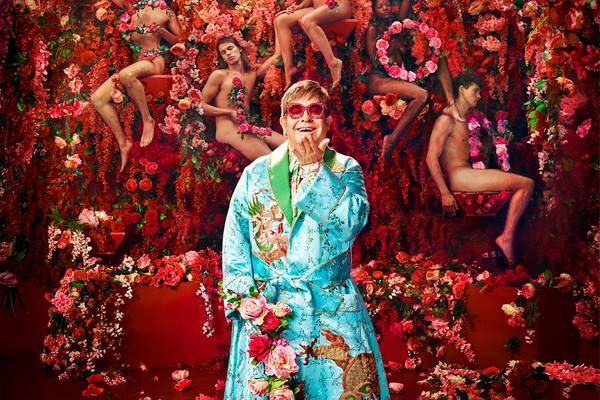 Elton John at Glastonbury 2023