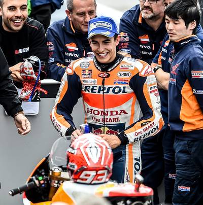 Márquez voor achtste keer op pole op Sachsenring