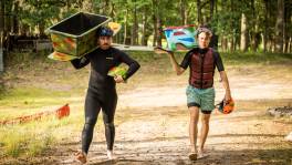Wout en Rob maken hun eigen waterski slide in Hammertime