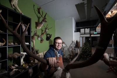 Leendert Houweling winnende jonge onderneming bij Business Event Ede