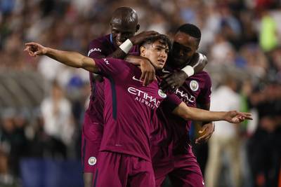 Manchester City walst over Real Madrid heen