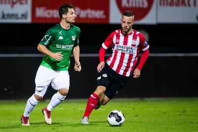 Kvida redt NEC tegen Jong PSV: van 2-0 naar 2-4 naar 4-4