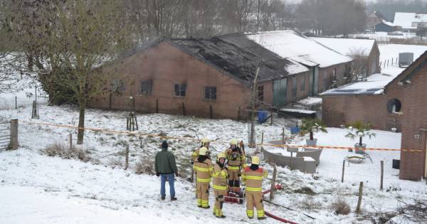 Politie vindt drugslab na grote brand in schuur Doornenburg