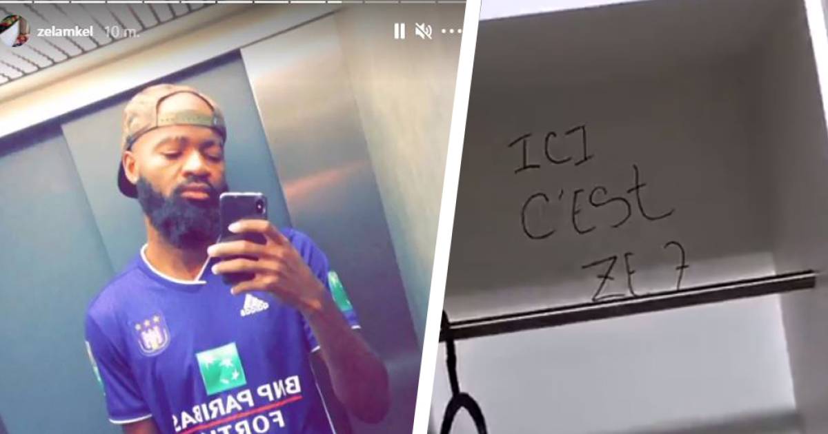 Lamkel Zé gaat nog stap verder en bekladt na passage met Anderlecht-shirt nu ook muren van ...