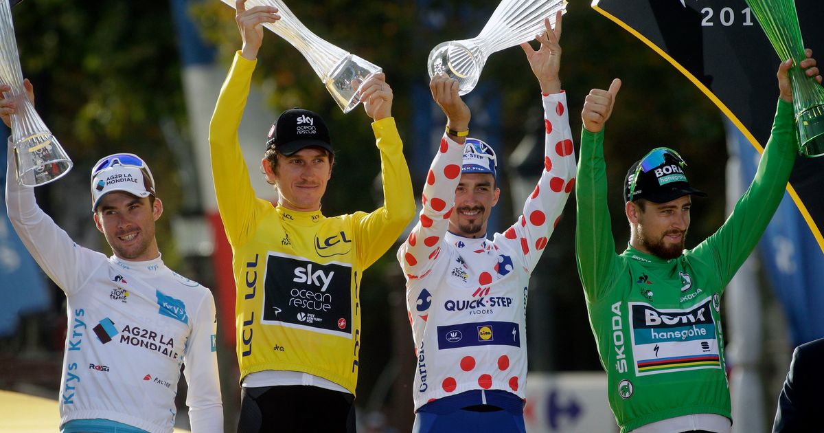 Gouden Tour de winnaars van speeldag 9 tot en met speeldag 17 Tour De France Sport HLN
