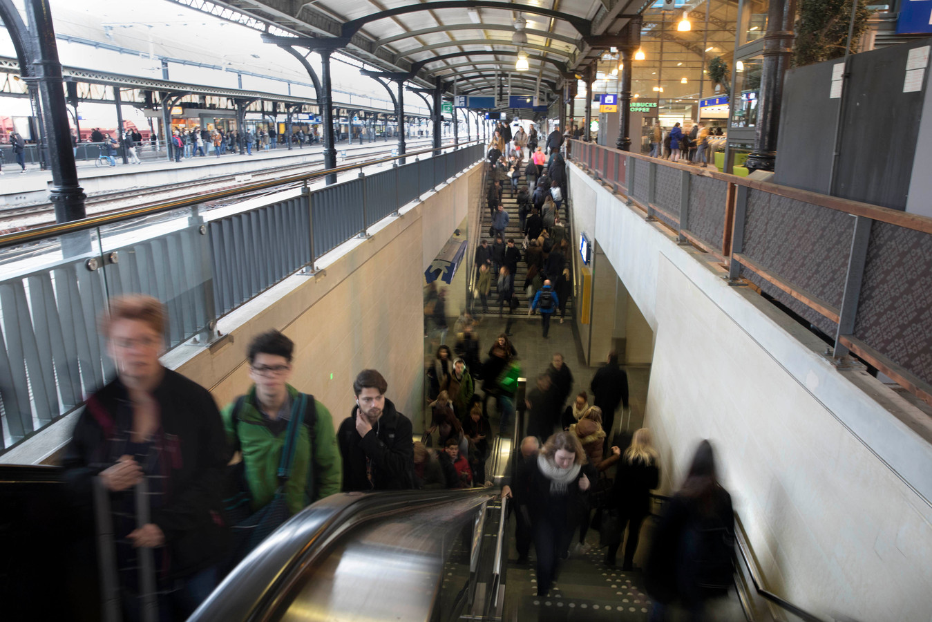 Perron 1 van station Nijmegen tot 2019 buiten gebruik ...