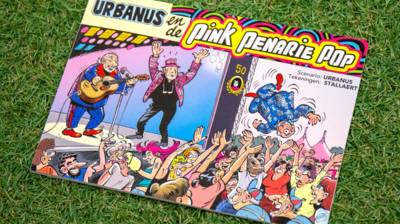 Urbanus verantwoordelijk voor speciaal Pinkpop-stripboek