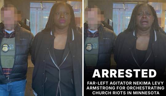 Witte Huis post digitaal bewerkte foto van gearresteerde vrouw na ICE-protest: ‘Schandalige laster’