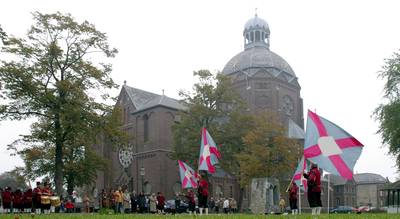 Schieten op staatsiedag Sint Bavo in Raamsdonk