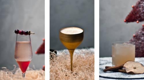 Feest in een glas: bartender Philip creëert 3 verfijnde (en poepsimpele!) kerstcocktails
