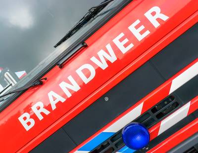 Brand bij natuurgebied het Zwartven in Hooge Mierde