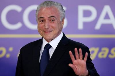 Corruptieschandaal dreigt Braziliaanse president kop te kosten