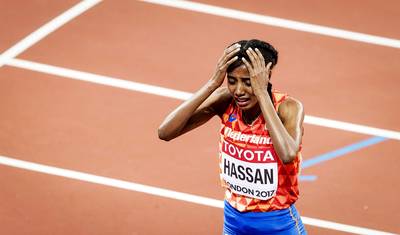 Favoriete Sifan Hassan slechts vijfde op 1500 meter