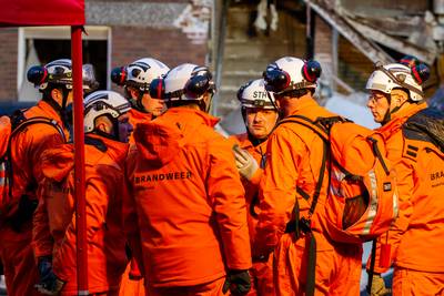 Speciaal team uit Beusichem redde Hagenaar uit puin na explosie