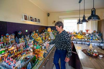 Het megakerstdorp van Gerda uit Helwijk is groot, héél groot
