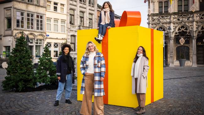 ‘Make 2020 Great Again’: Frances Lefebure roept Vlaanderen op om een kerstcadeau te schenken aan kinderen in armoede