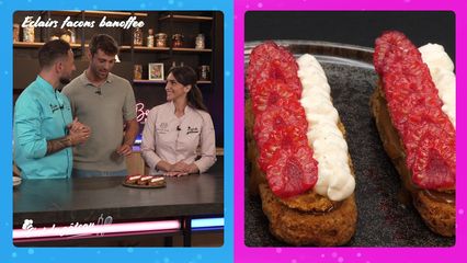 9. Eclairs façon banoffee