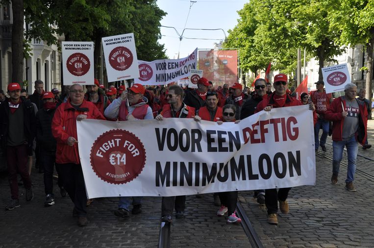 ABVV-mars trekt door Antwerpen voor meer koopkracht ...