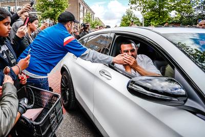 Duizenden fans betuigen steun aan familie Nouri