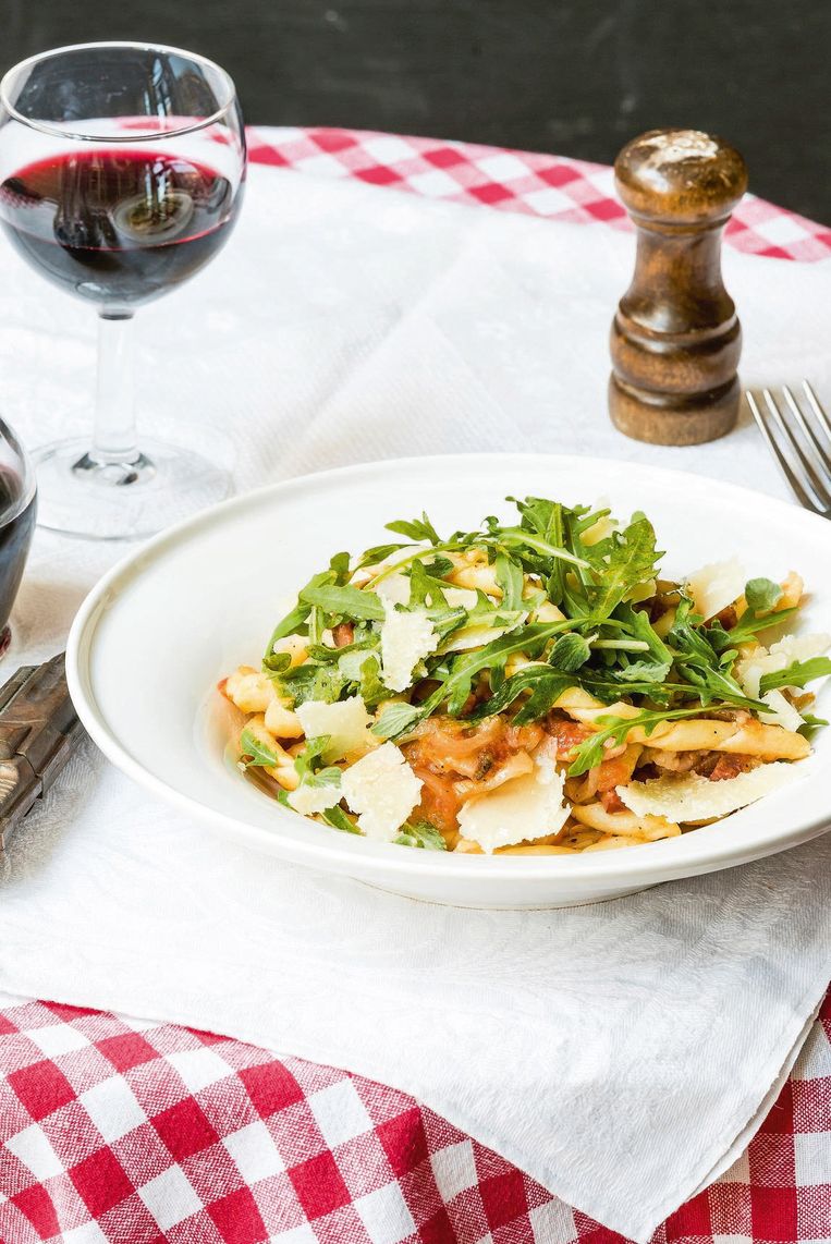 Pasta all'amatriciana van Jeroen Meus Nina kookt Nina HLN